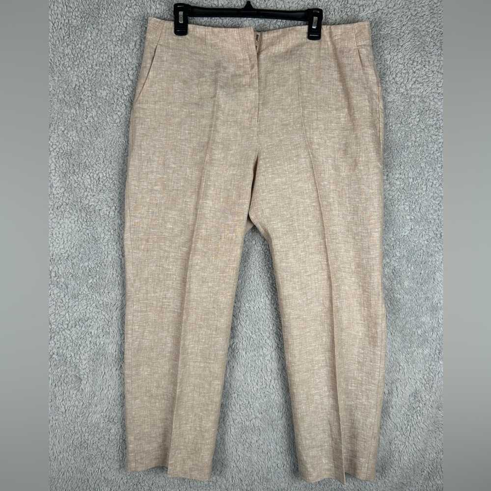 Talbots Southampton 100% Linen Pants Women’s, Size 14P